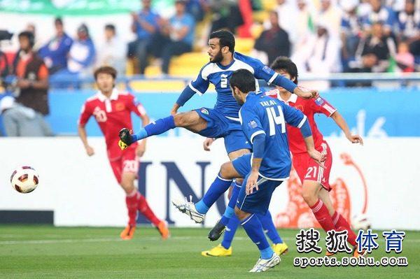 中国对科威特足球3比0视频
