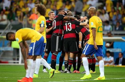 巴西对德国世界杯